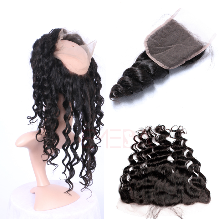 EMEDA 100% human hair extensions Malaysian loose wave human hair extensions HW048